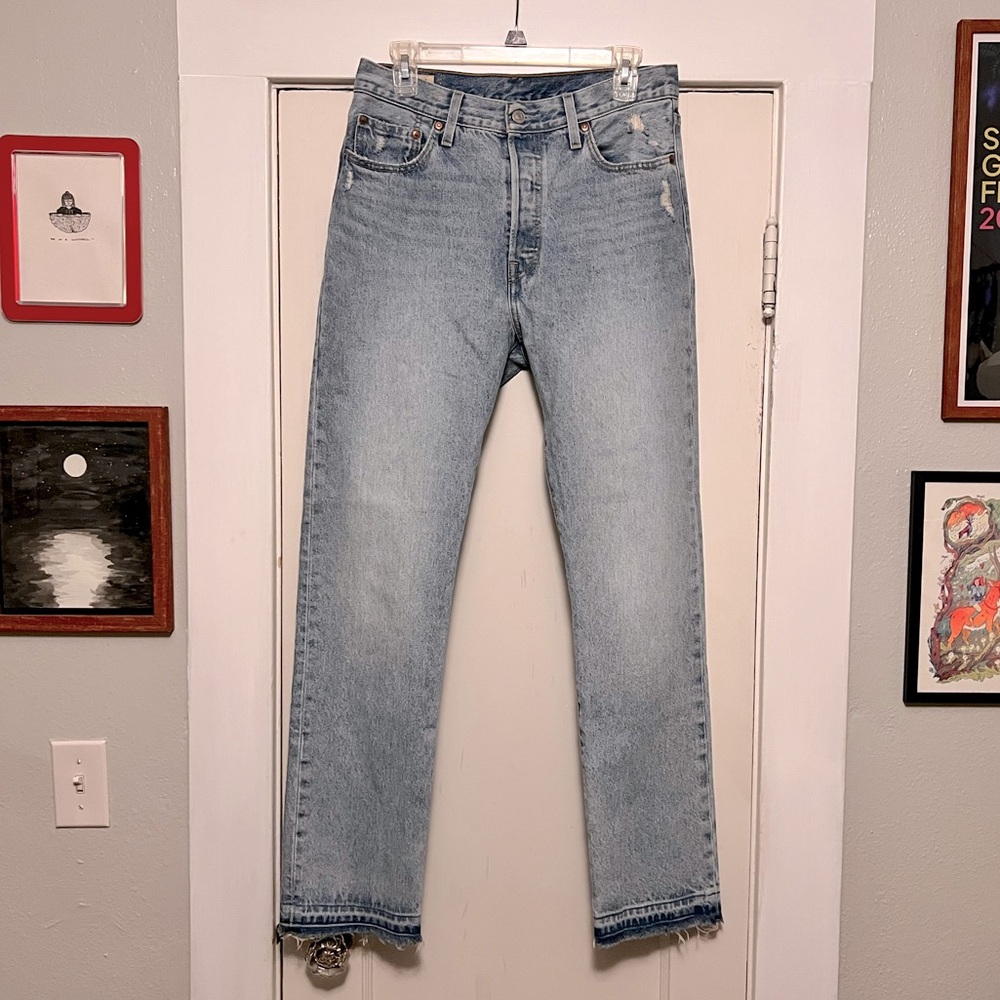 Levi’s Premium 501 Light Blue Jeans 29x32